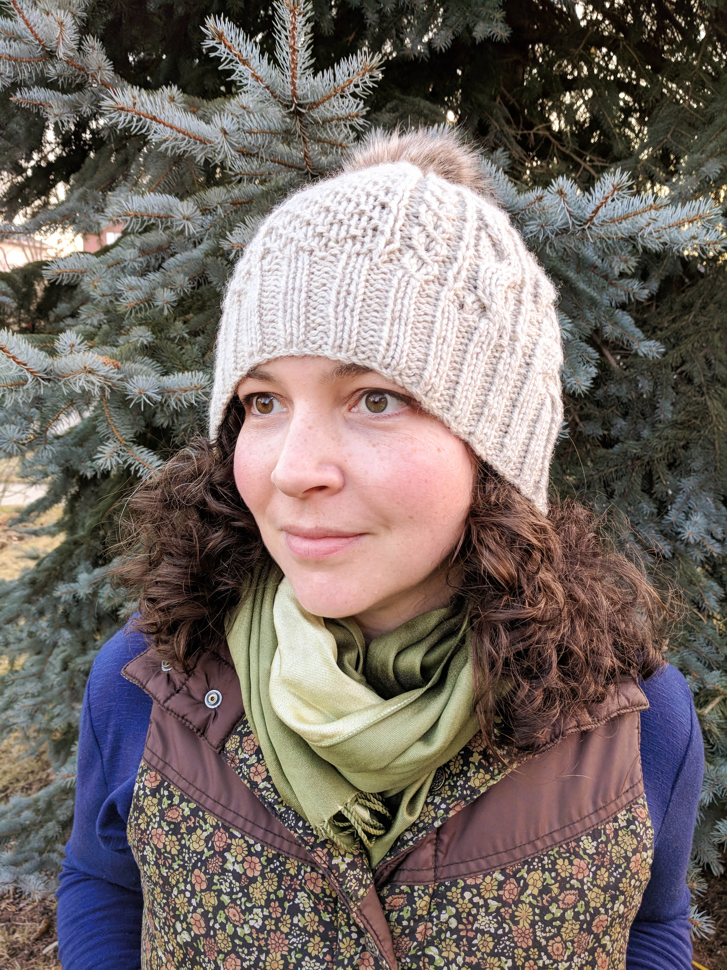 Comforati Hat Knitting Pattern (PDF) by Phibersmith Designs