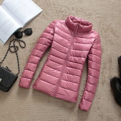 Daunenjacke Winter Warmer Lady Ultraleichte winddichter Parka