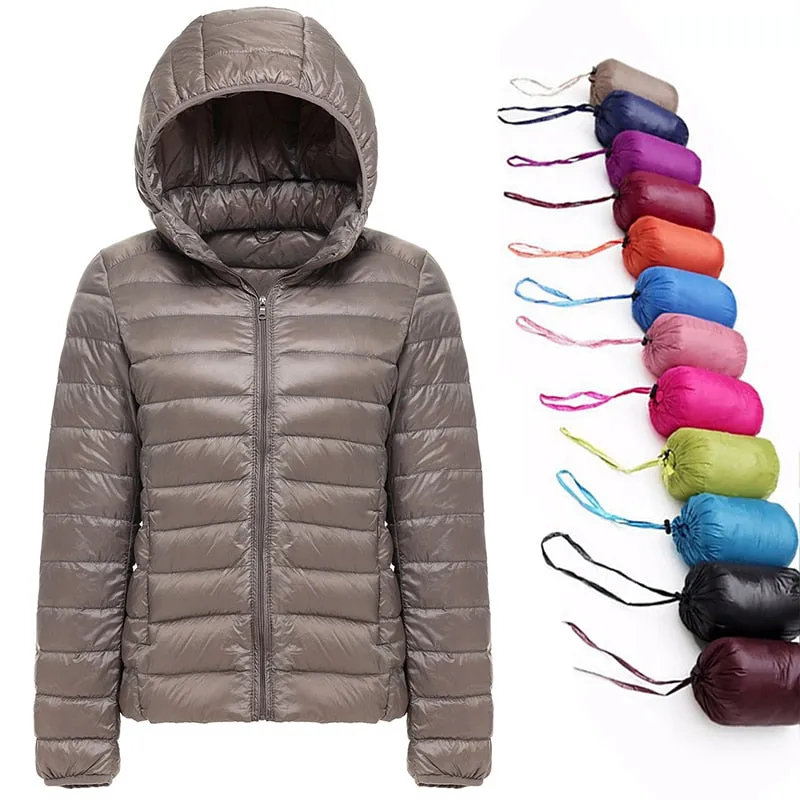 Daunenjacke Winter Warmer Lady Ultraleichte winddichter Parka