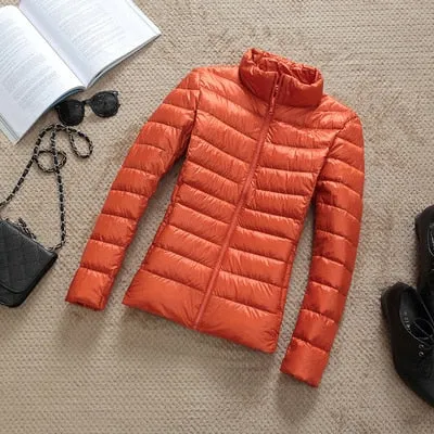 Daunenjacke Winter Warmer Lady Ultraleichte winddichter Parka