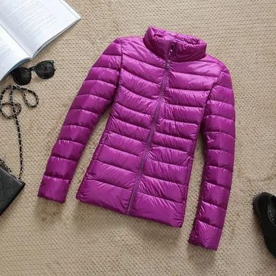 Daunenjacke Winter Warmer Lady Ultraleichte winddichter Parka