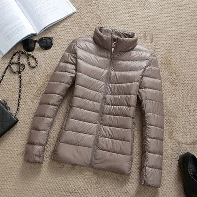 Daunenjacke Winter Warmer Lady Ultraleichte winddichter Parka