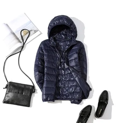 Daunenjacke Winter Warmer Lady Ultraleichte winddichter Parka