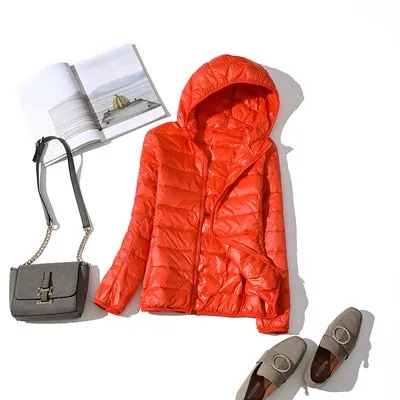 Daunenjacke Winter Warmer Lady Ultraleichte winddichter Parka