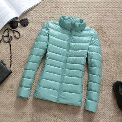 Daunenjacke Winter Warmer Lady Ultraleichte winddichter Parka