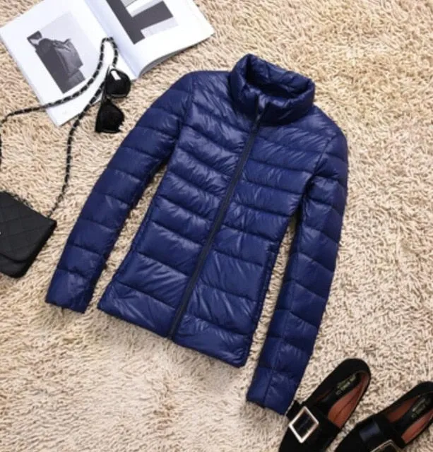 Daunenjacke Winter Warmer Lady Ultraleichte winddichter Parka