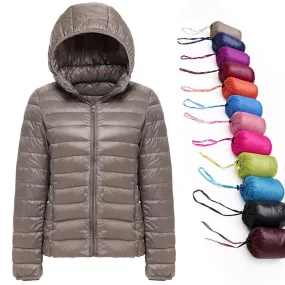 Daunenjacke Winter Warmer Lady Ultraleichte winddichter Parka