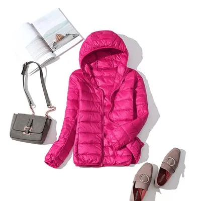 Daunenjacke Winter Warmer Lady Ultraleichte winddichter Parka
