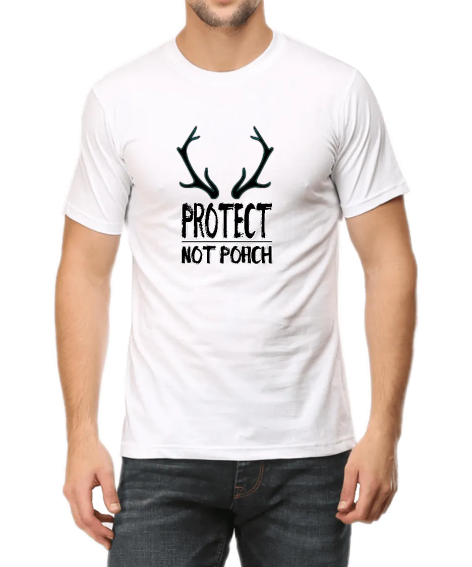 Deer Antler T-Shirt for Wildlife Lovers D53A