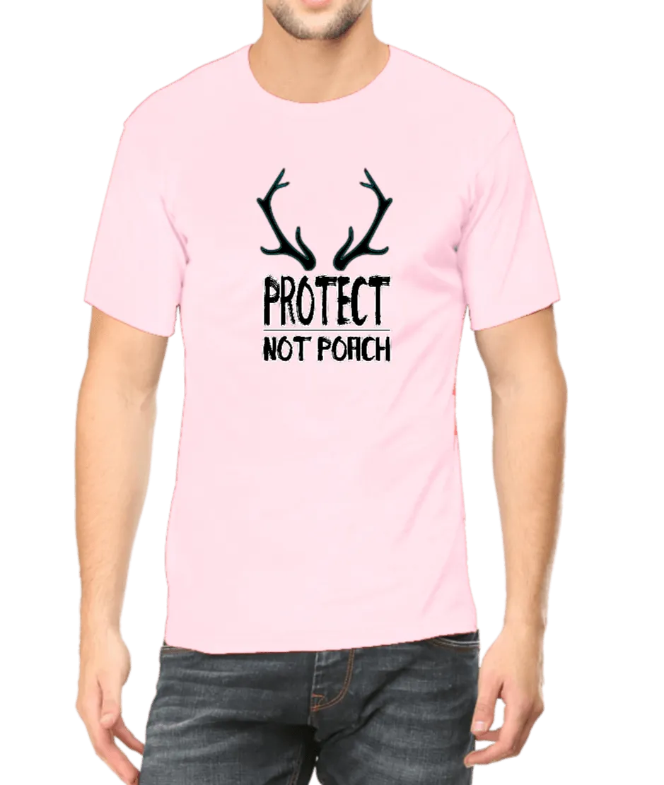 Deer Antler T-Shirt for Wildlife Lovers D53A