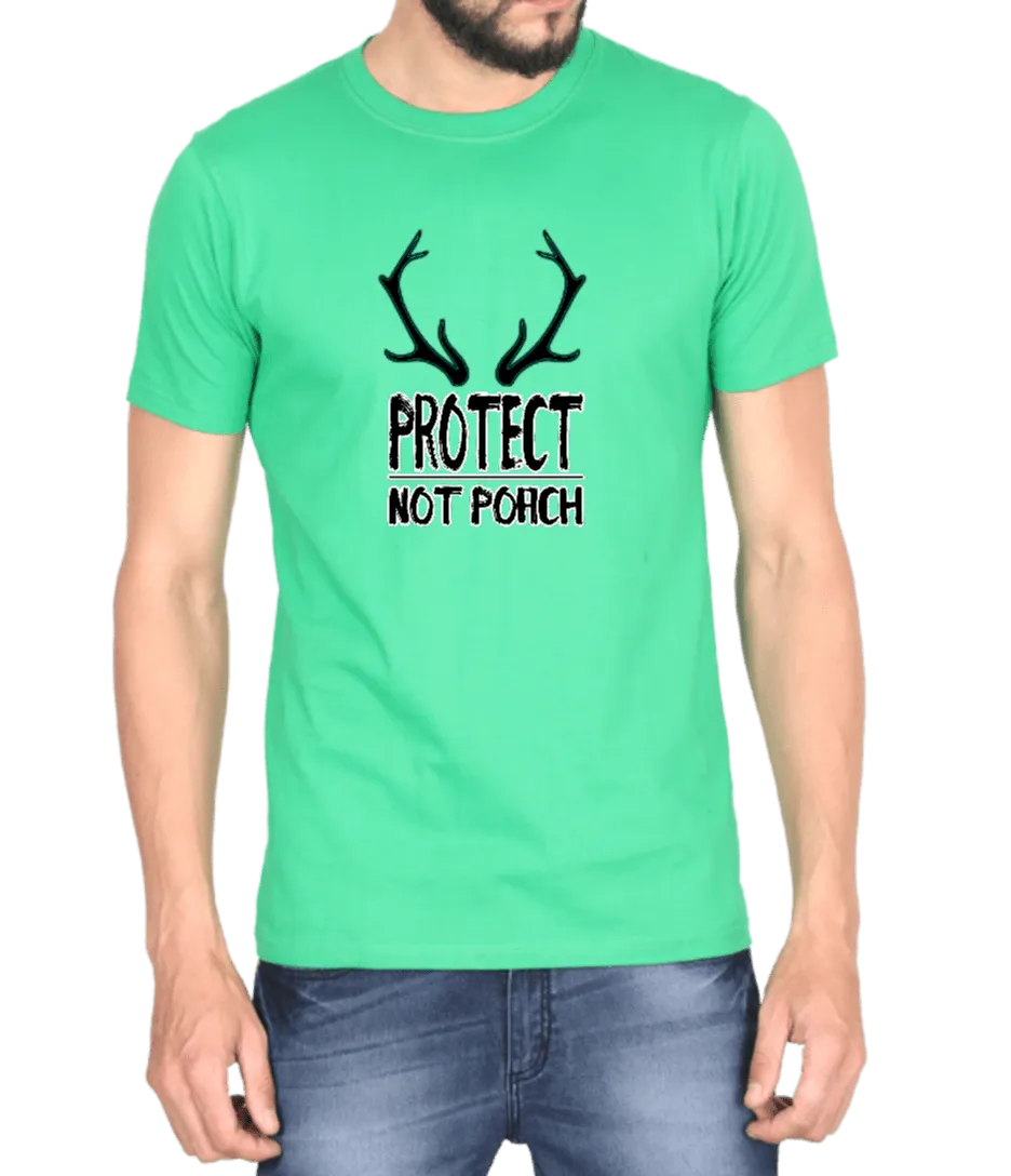 Deer Antler T-Shirt for Wildlife Lovers D53A
