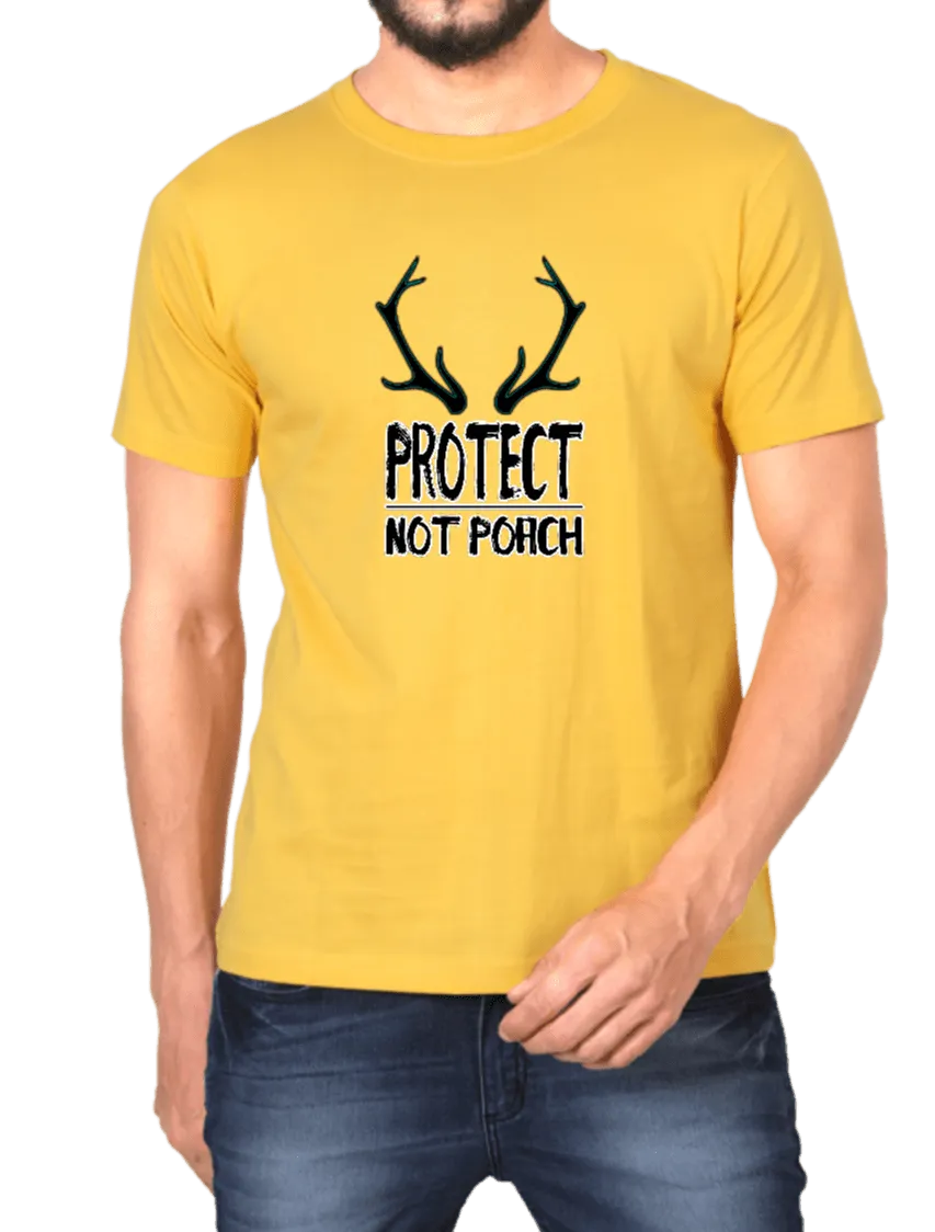 Deer Antler T-Shirt for Wildlife Lovers D53A
