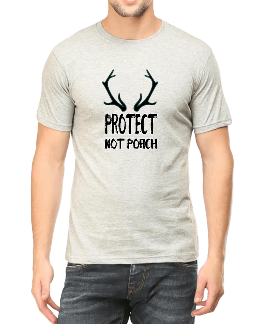 Deer Antler T-Shirt for Wildlife Lovers D53A