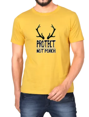 Deer Antler T-Shirt for Wildlife Lovers D53A