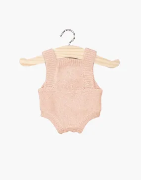 Doll Knit Romper ''Baby Pink'' (34 & 37cm dolls)