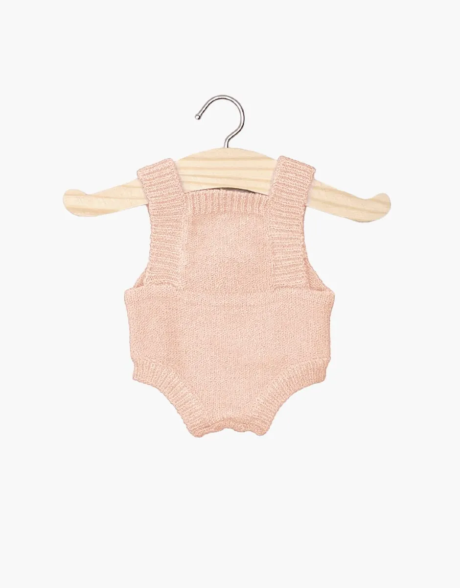 Doll Knit Romper ''Baby Pink'' (34 & 37cm dolls)