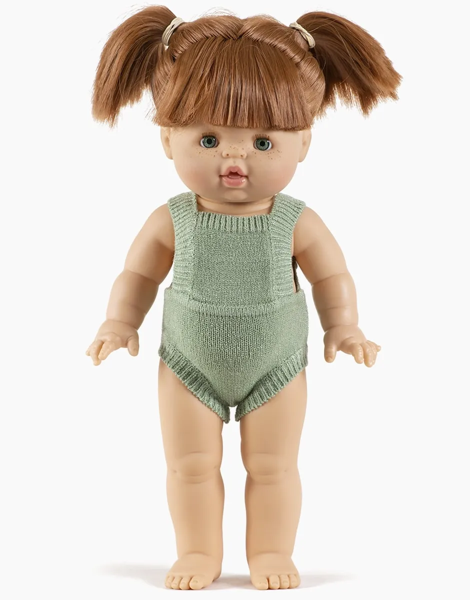 Doll Knit Romper ''Green Tea'' (34 & 37cm dolls)