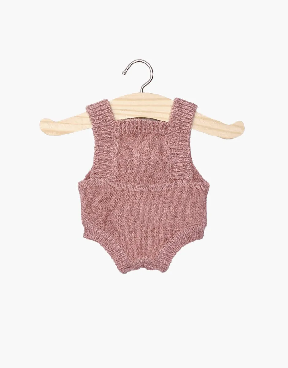 Doll Knit Romper ''Pink Tea'' (34 & 37cm dolls)