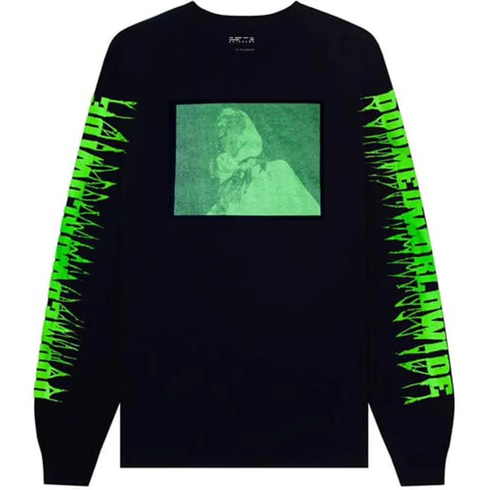 Doomed Give Up Long Sleeve T-Shirt - Black