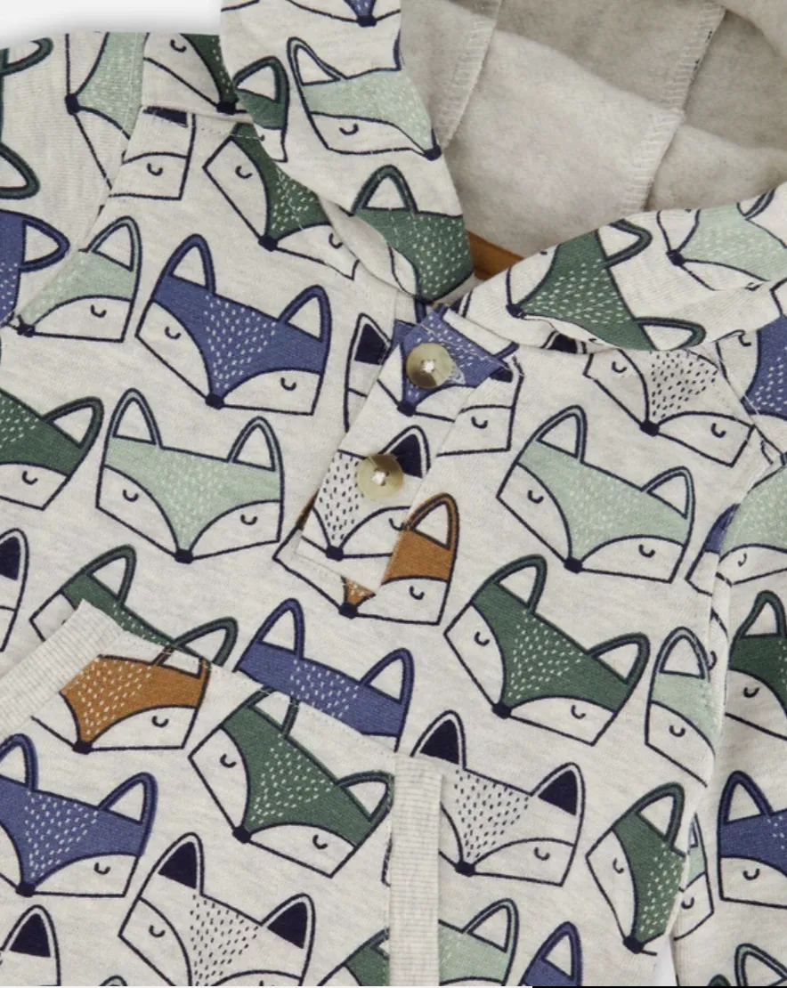 Fox Hoodie Romper
