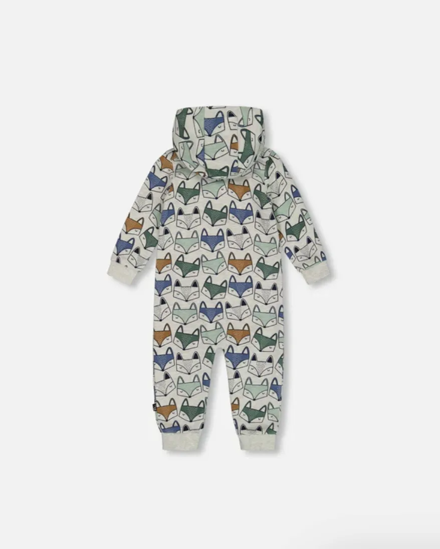 Fox Hoodie Romper