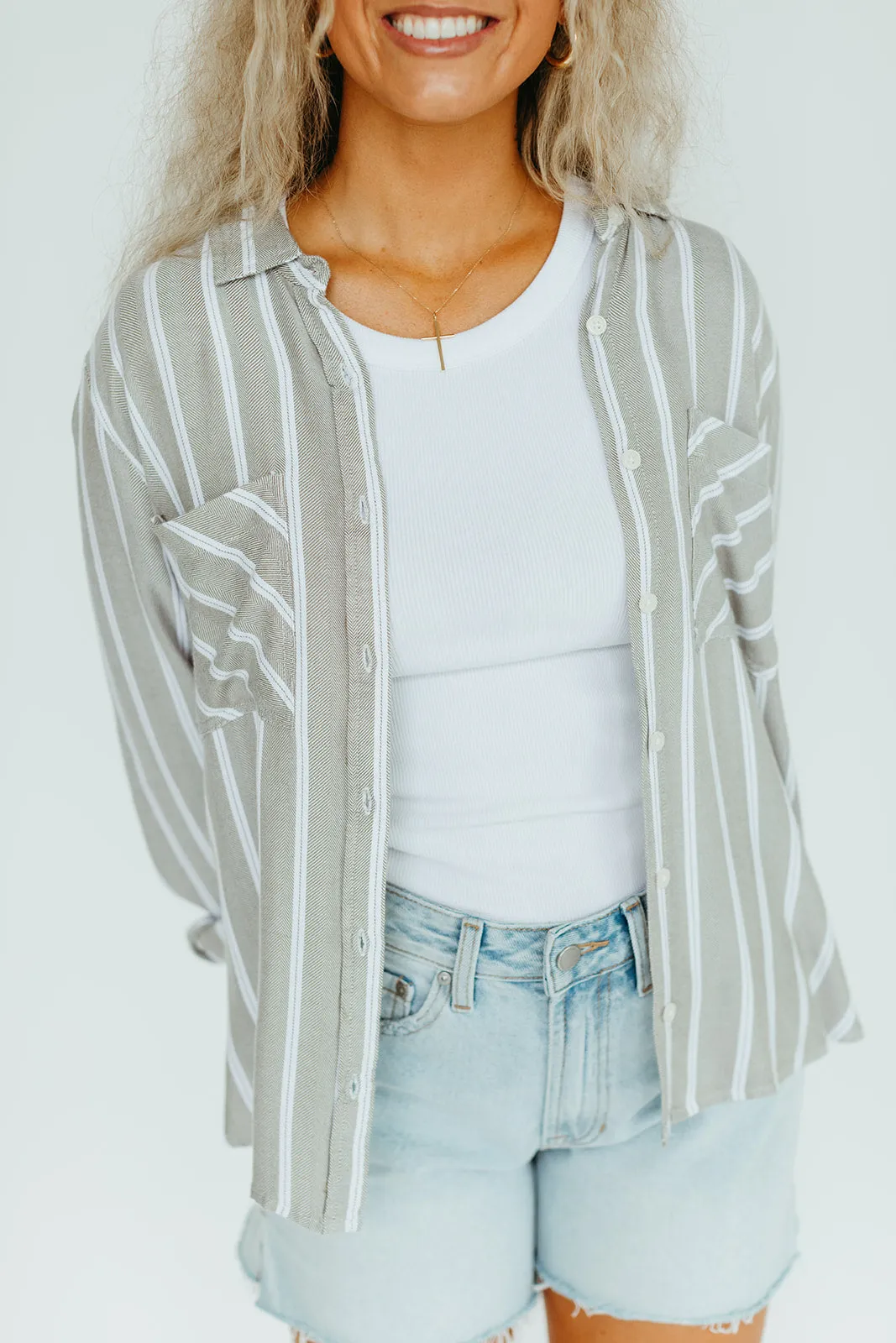 Hammond Button Up Top
