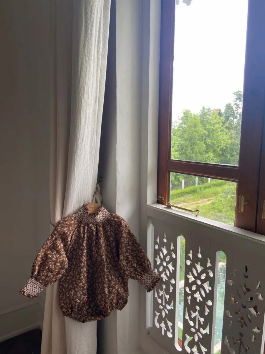 Helena Romper_Brown