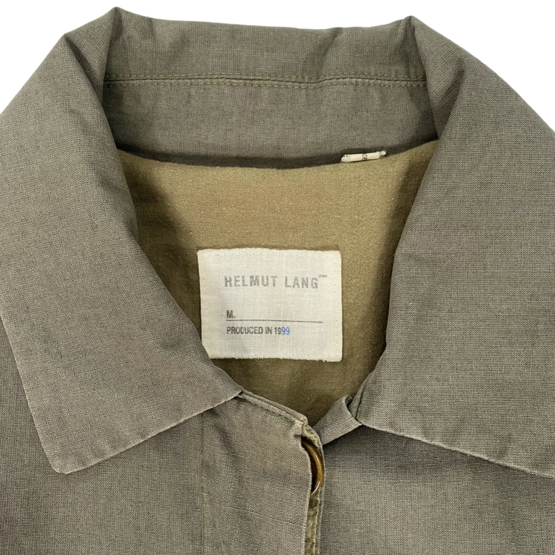 Helmut Lang Painted Car Coat AW98-99 Sz Small