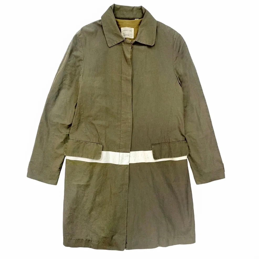 Helmut Lang Painted Car Coat AW98-99 Sz Small