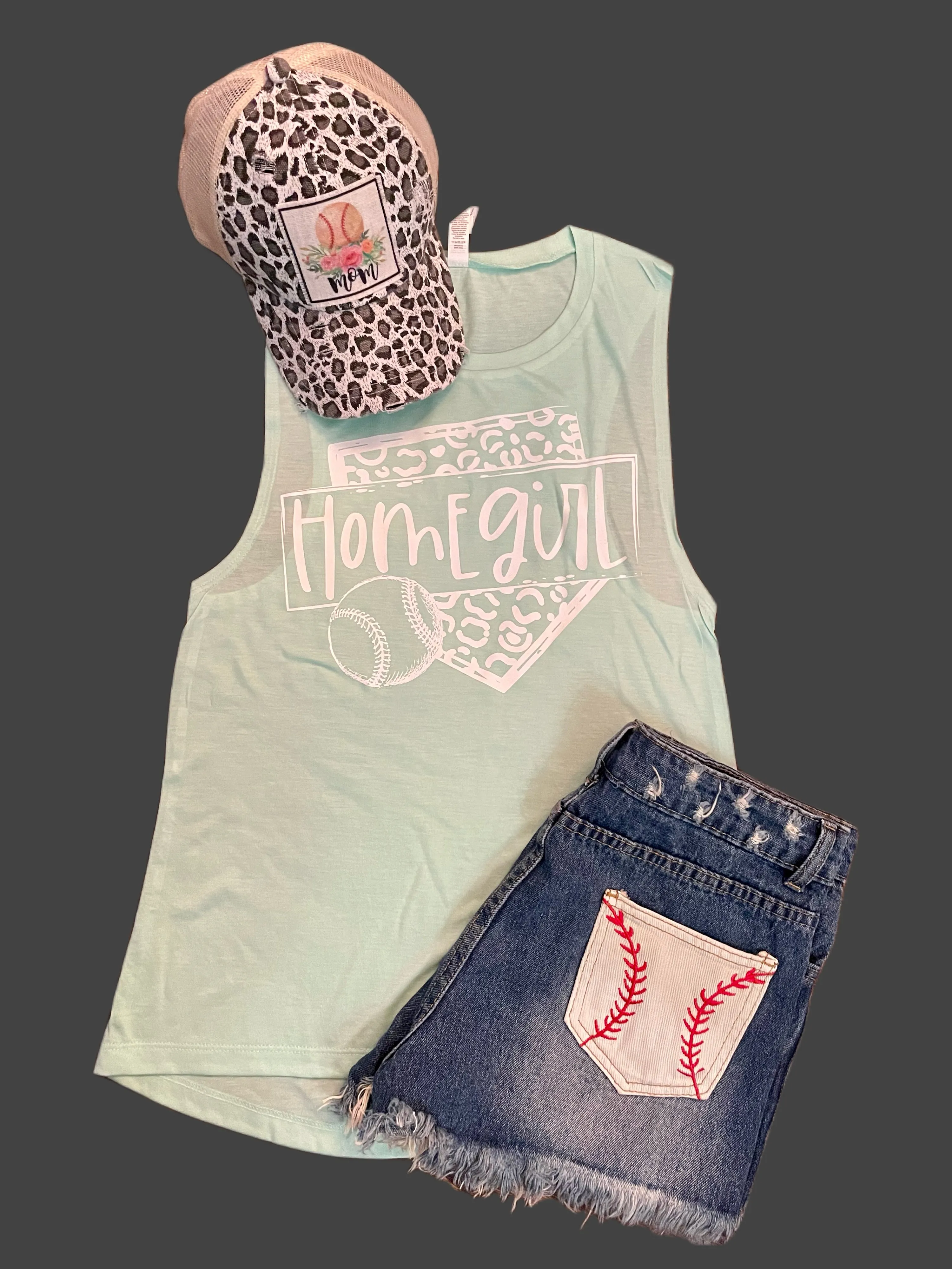 Home Girl Leopard Base Tank
