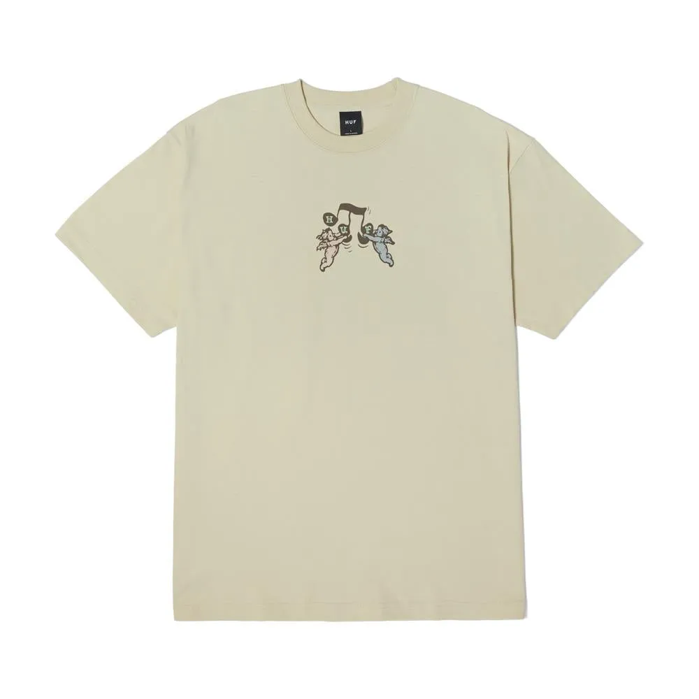 HUF Song Short Sleeve T-Shirt Stone