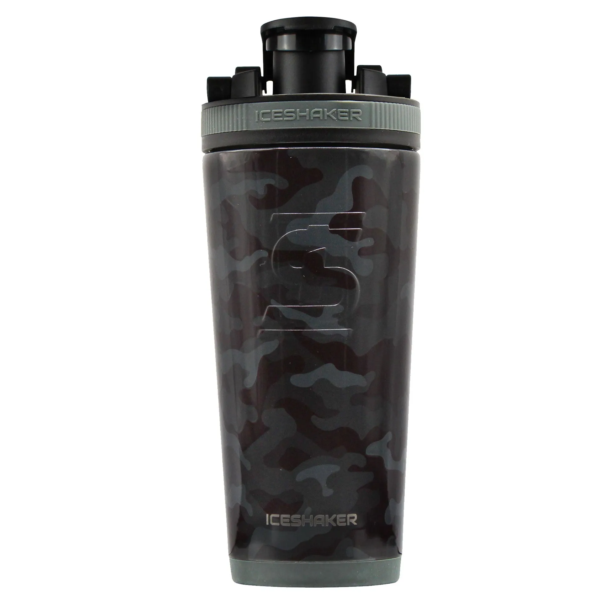 Ice Shaker 4D Series 26oz Shaker Bottle - Black Camo