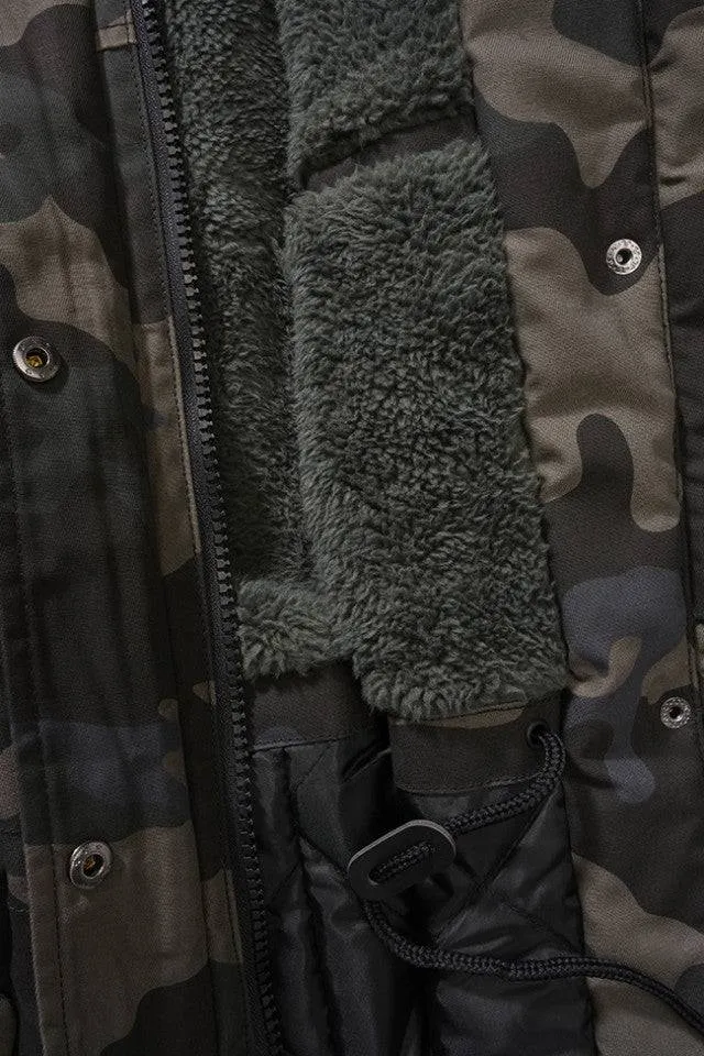 Jacheta Dama Marsh Lake Parka Darkcamo
