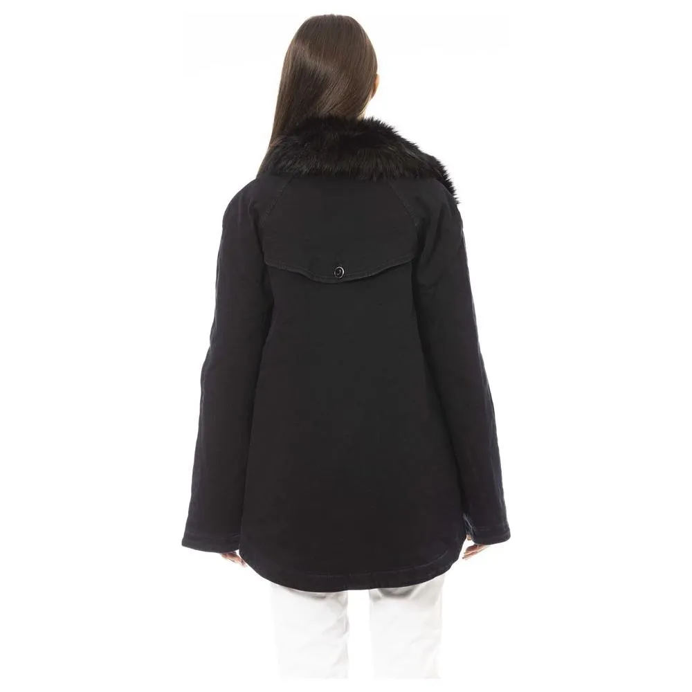 Jacob Cohen Black Cotton Women Jacket