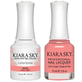 Kiara Sky All-in-One Gel   Polish Duo - 5046 #NOTD
