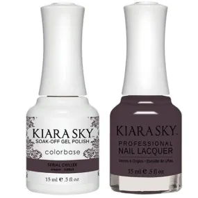 Kiara Sky All-in-One Gel   Polish Duo - 5063 Serial Chiller