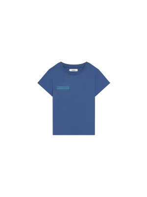 Kids' T-Shirt - Solar System—earth blue