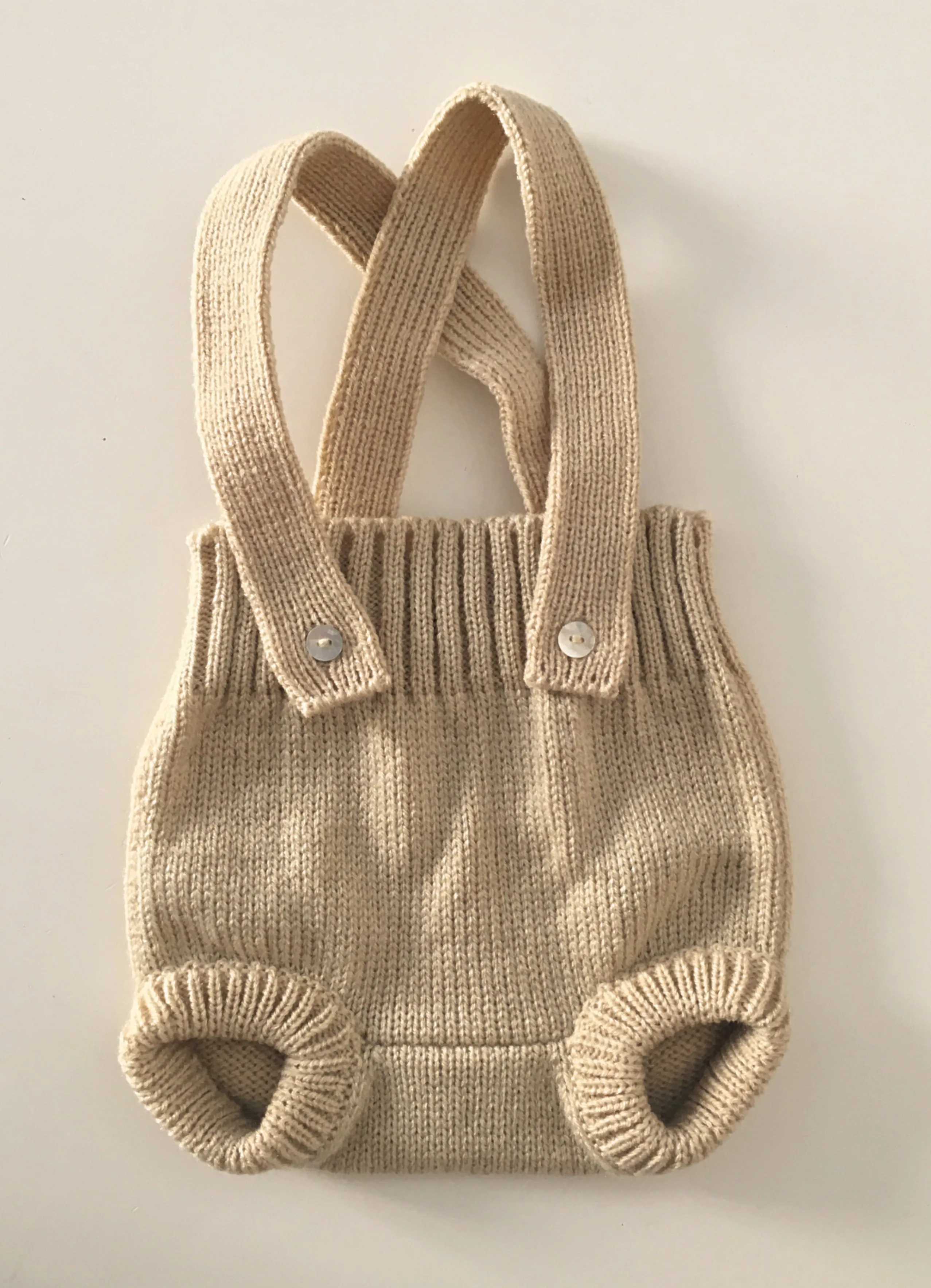 Knitted romper - made by order