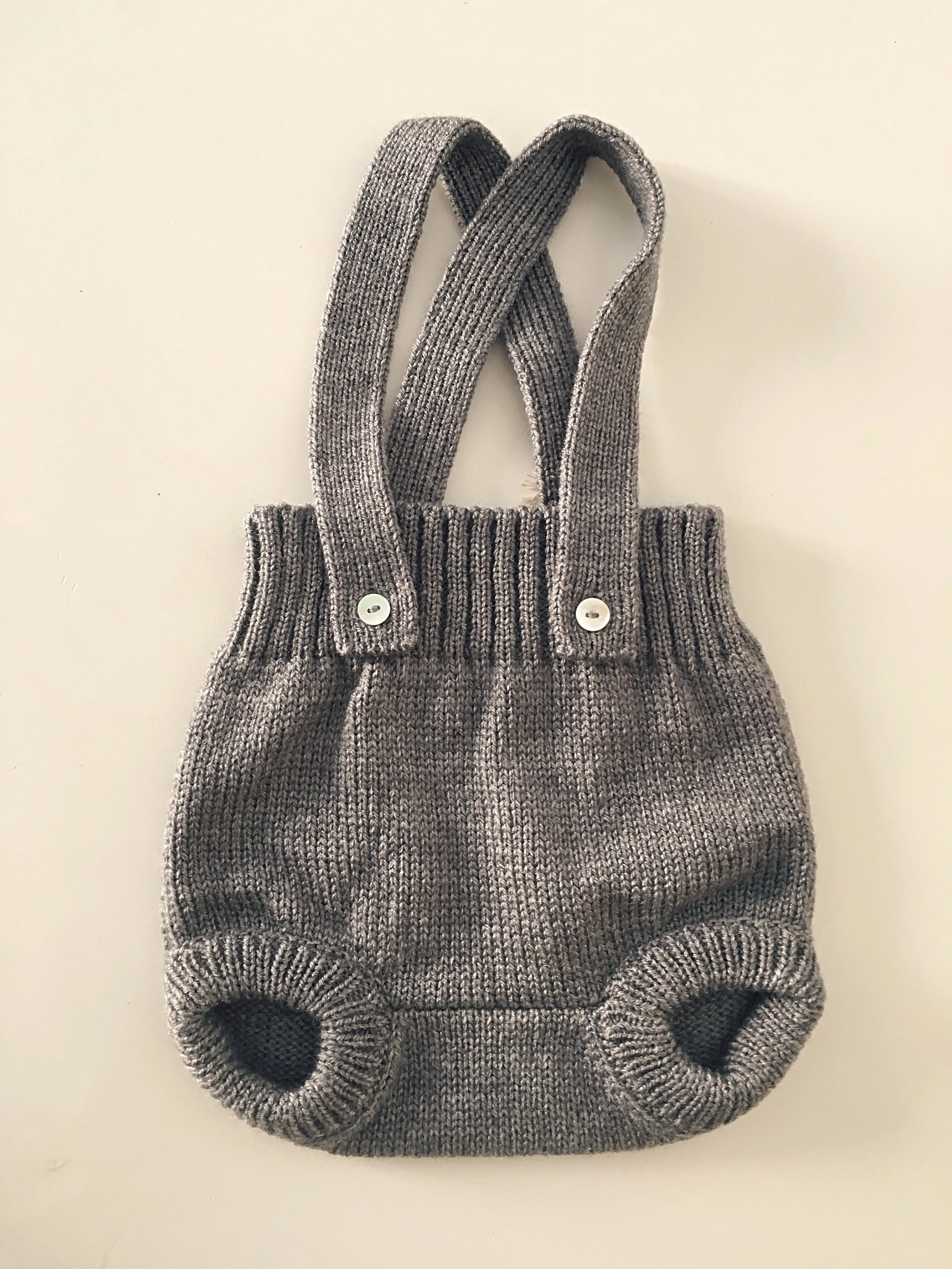 Knitted romper - made by order
