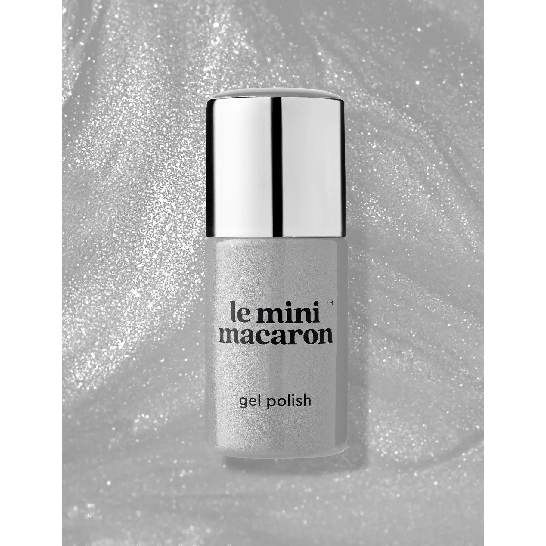 Le Mini Macaron - Gel Polish - Silver Glow