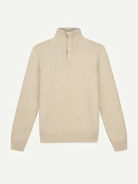 Light Beige Frost Sweater