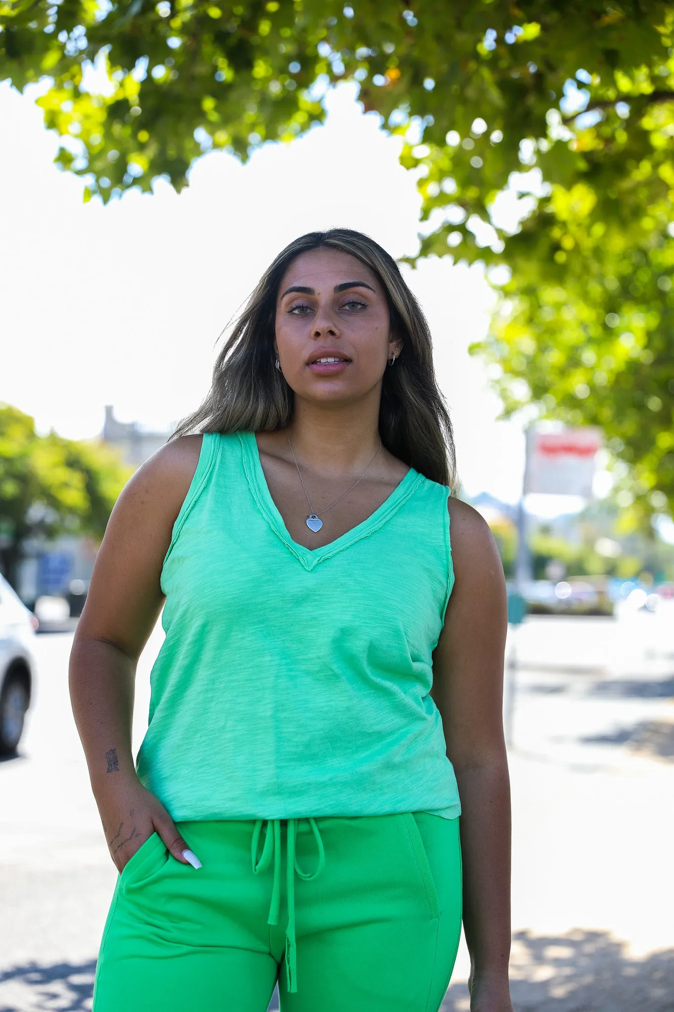 Lina Top - Green