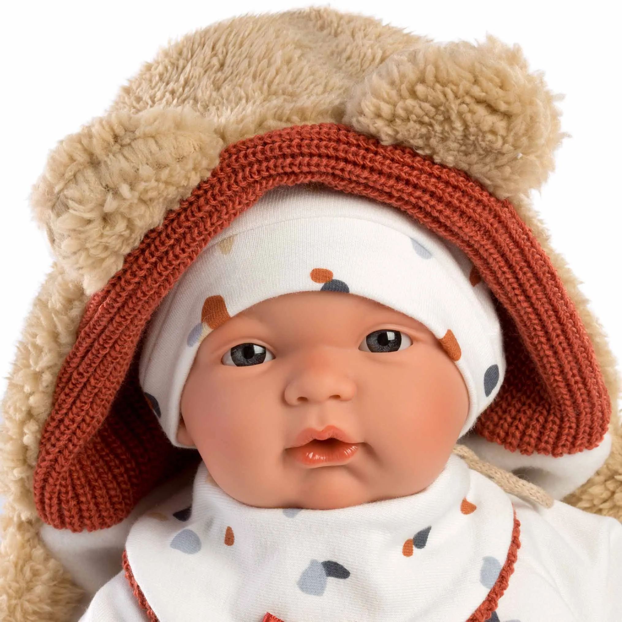 Llorens - Baby Boy Joel with Backpack Carrier 38cm