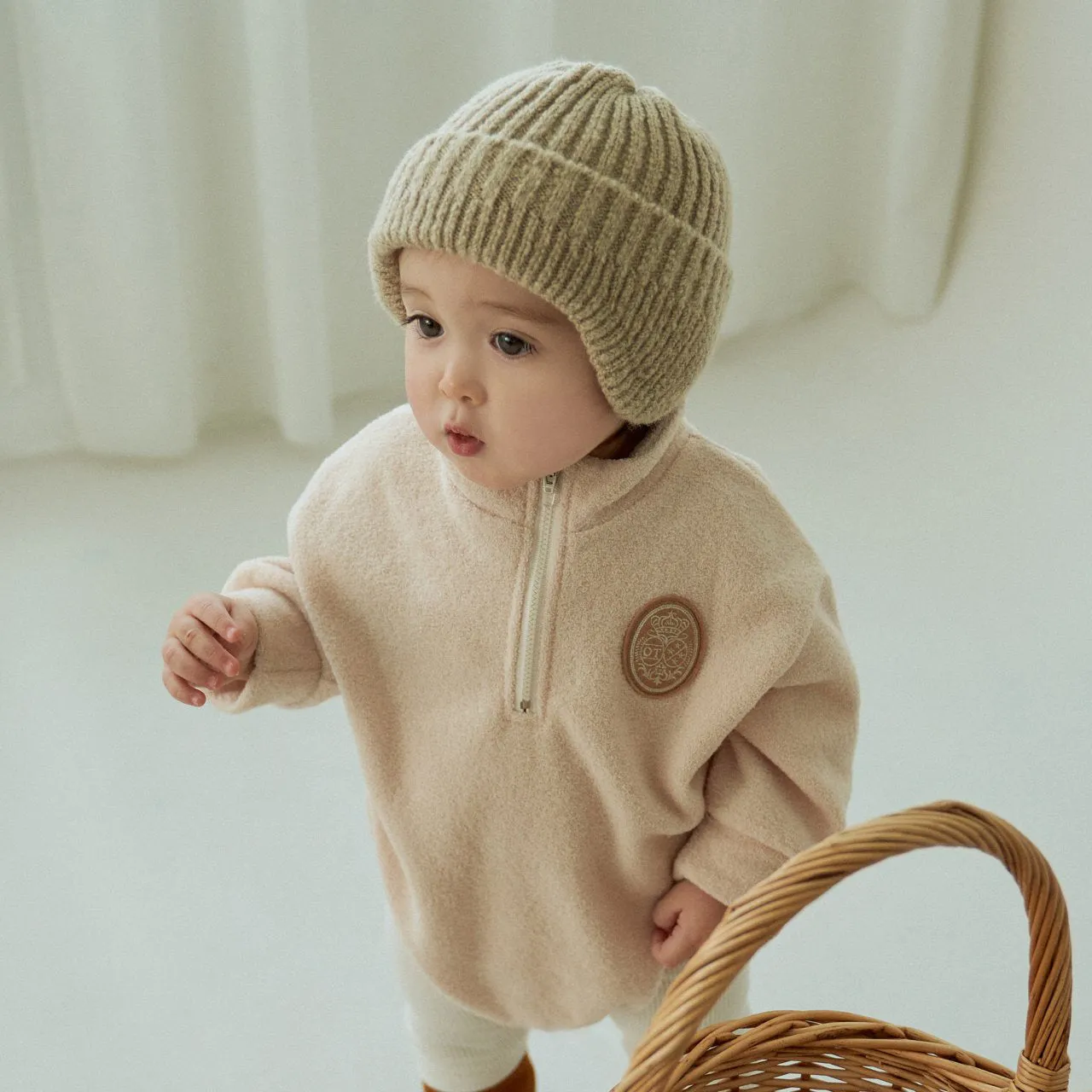Loop Anorak Romper_ 2 Colours
