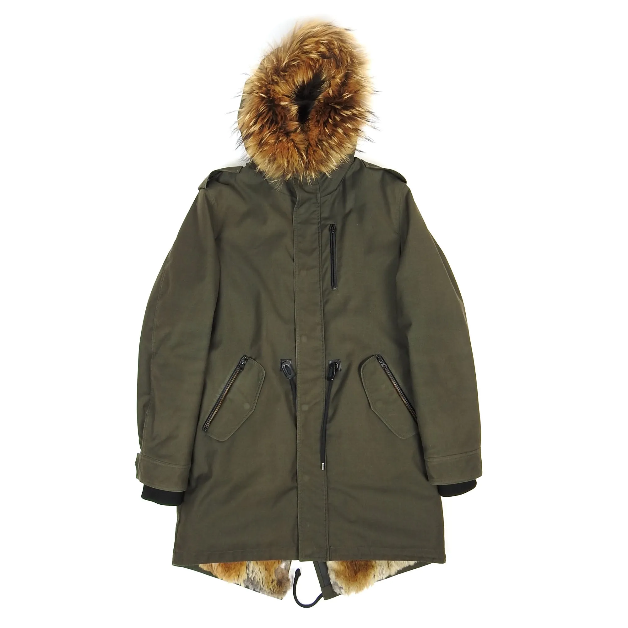 Mackage Fur Lined Parka Size 38