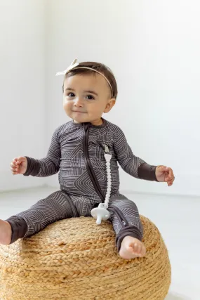 Maze Zip Romper