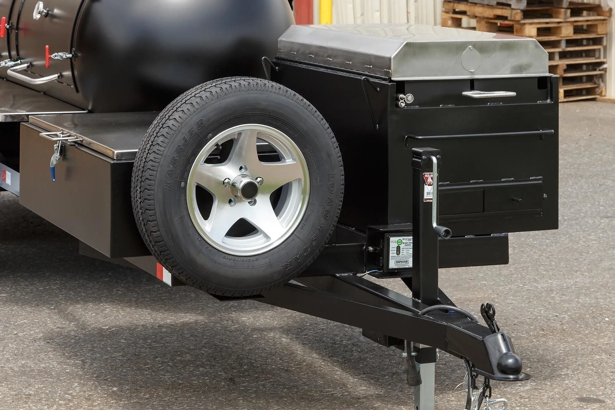 Meadow Creek TS-500 Trailer Offset Smoker