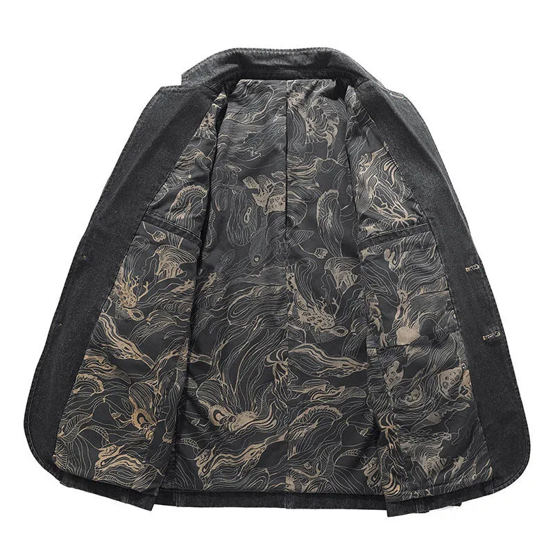 Men's Denim Jacket Coat