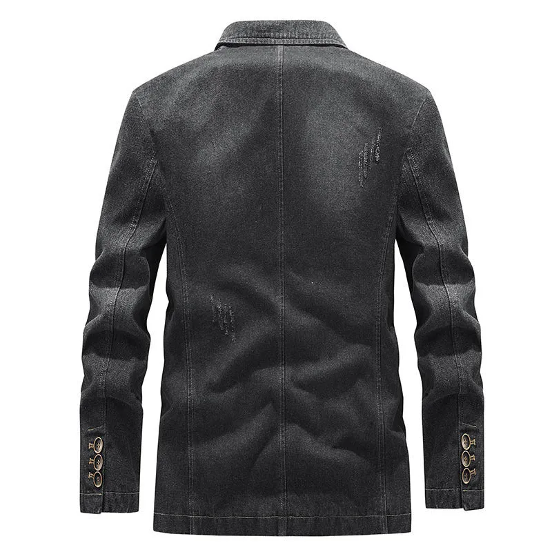 Men's Denim Jacket Coat