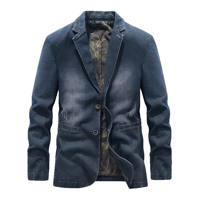 Men's Denim Jacket Coat